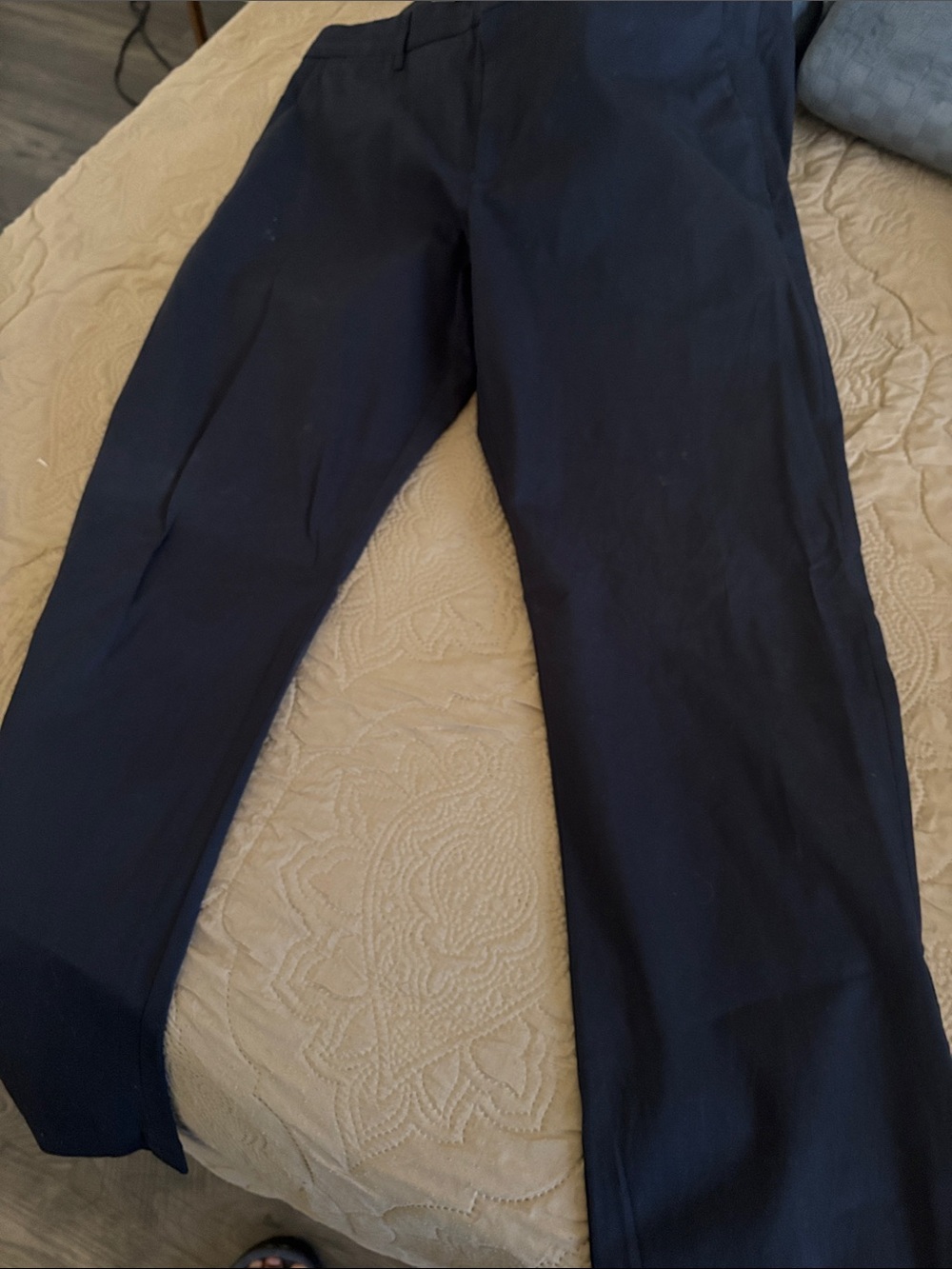 Express Men's Dark Navy Dress Pants